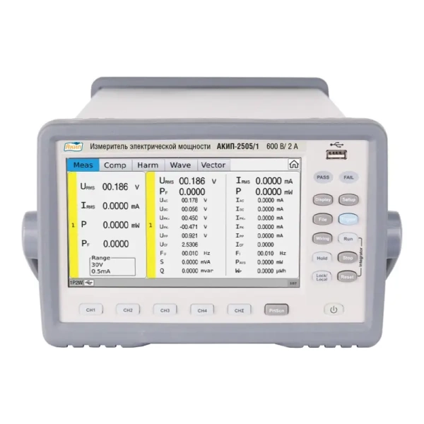 Измеритель мощности АКИП-2505/1 купить по низкой цене | МАКСПРОФИТ