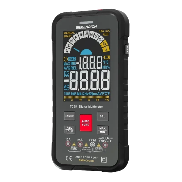 Цифровой мультиметр Ermenrich Zing TC35 купить по низкой цене | МАКСПРОФИТ