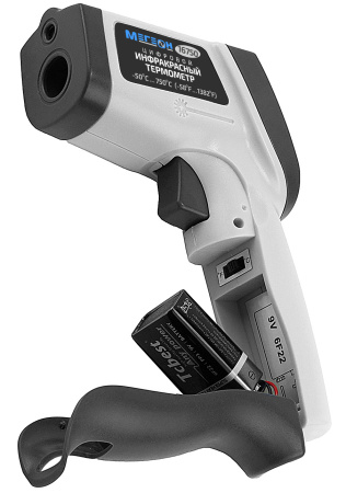 Инфракрасный измеритель температуры с цветным дисплеем МЕГЕОН 16750 купить по низкой цене | МАКСПРОФИТ